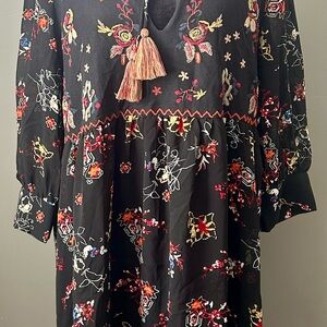 Philosophy Black Multi Dress